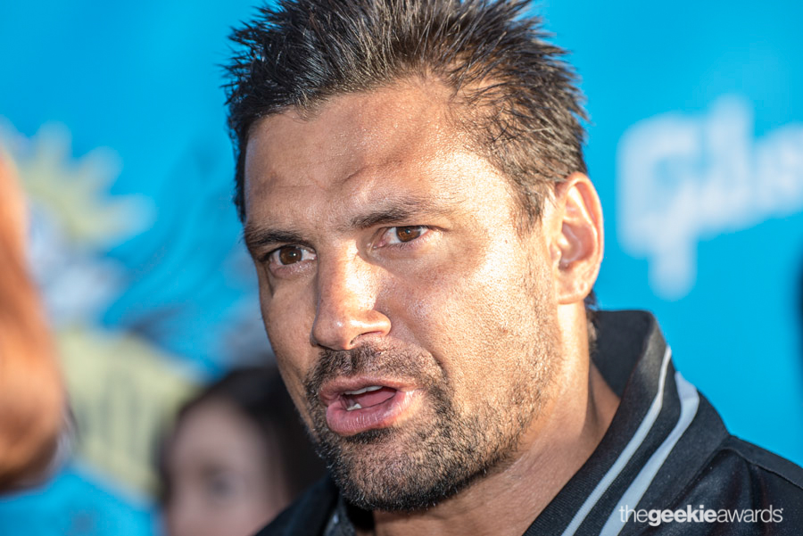 Manu Bennett at The Avalon on Sunday, August 17, 2014 in Hollywood, California. (Photo by: Eugene Powers/Geekie Awards)