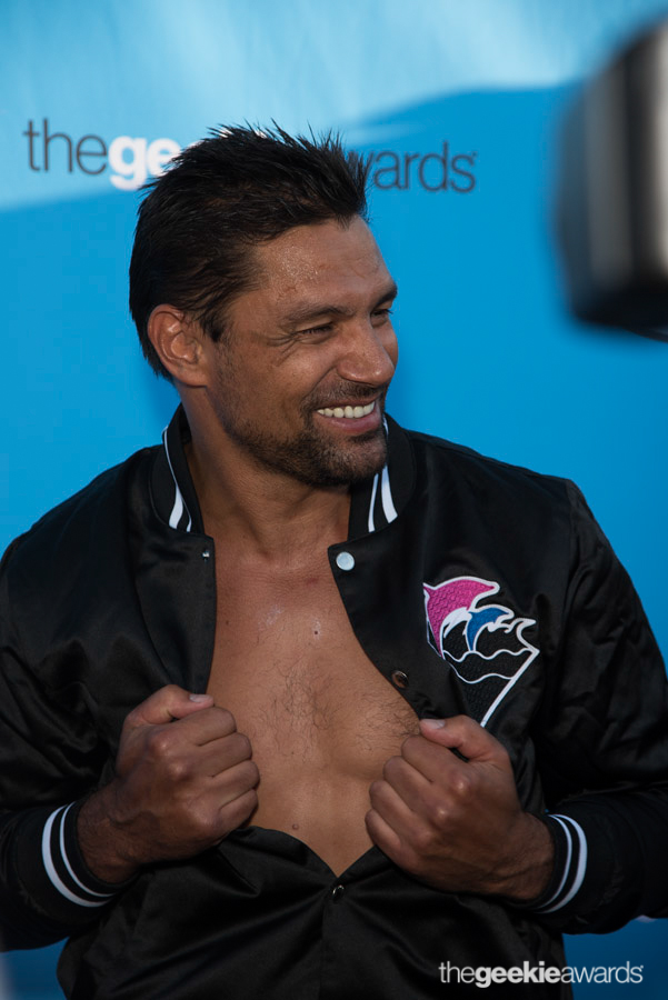 Manu Bennett  at The Avalon on Sunday, August 17, 2014 in Hollywood, California. (Photo by: Eugene Powers/Geekie Awards)