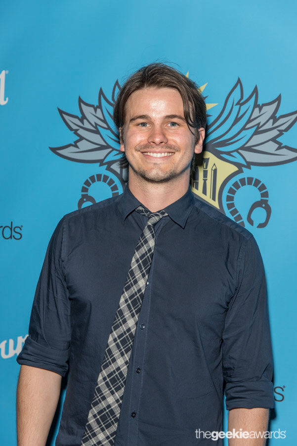 Actor Jason Ritter at The Avalon on Sunday, August 17, 2014 in Hollywood, California. (Photo by: Eugene Powers/Geekie Awards)