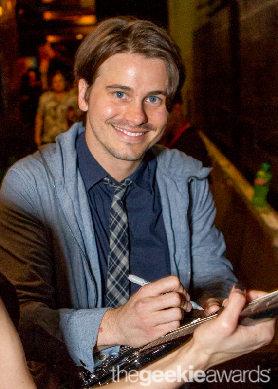 Jason Ritter at the 2nd Annual Geekie Awards at The Avalon on Sunday, August 17, 2014 in Hollywood, California