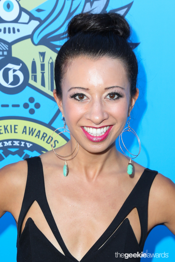 Helena Santos-Levy attends the 2nd Annual Geekie Awards at The Avalon on Sunday, August 17, 2014 in Hollywood, California. (Photo by: Joe Lester/Pressline Photos)