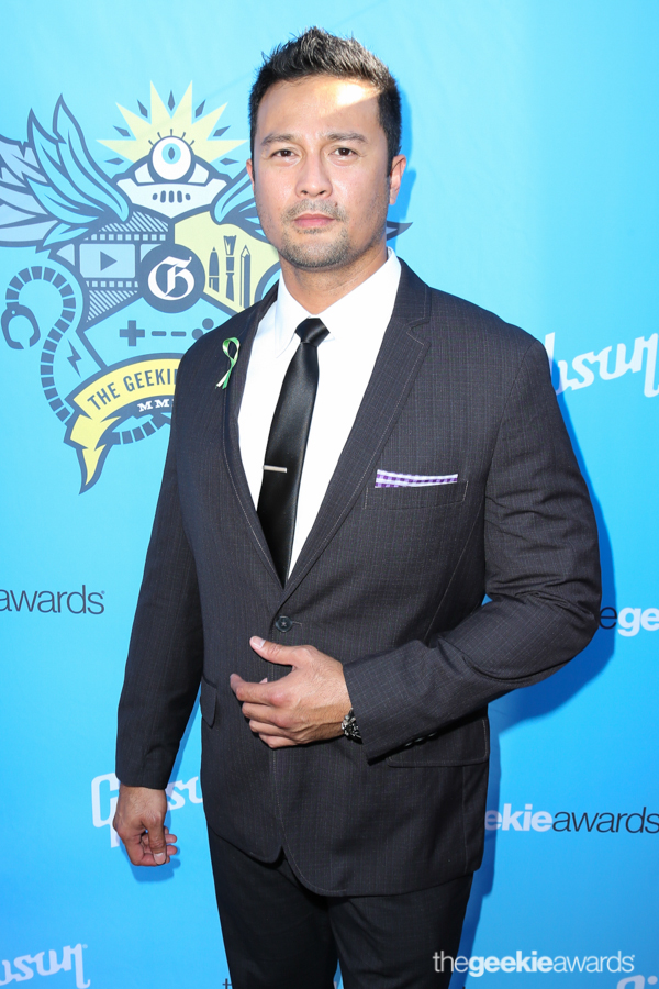 Aris Juson attends the 2nd Annual Geekie Awards at The Avalon on Sunday, August 17, 2014 in Hollywood, California. (Photo by: Joe Lester/Pressline Photos)