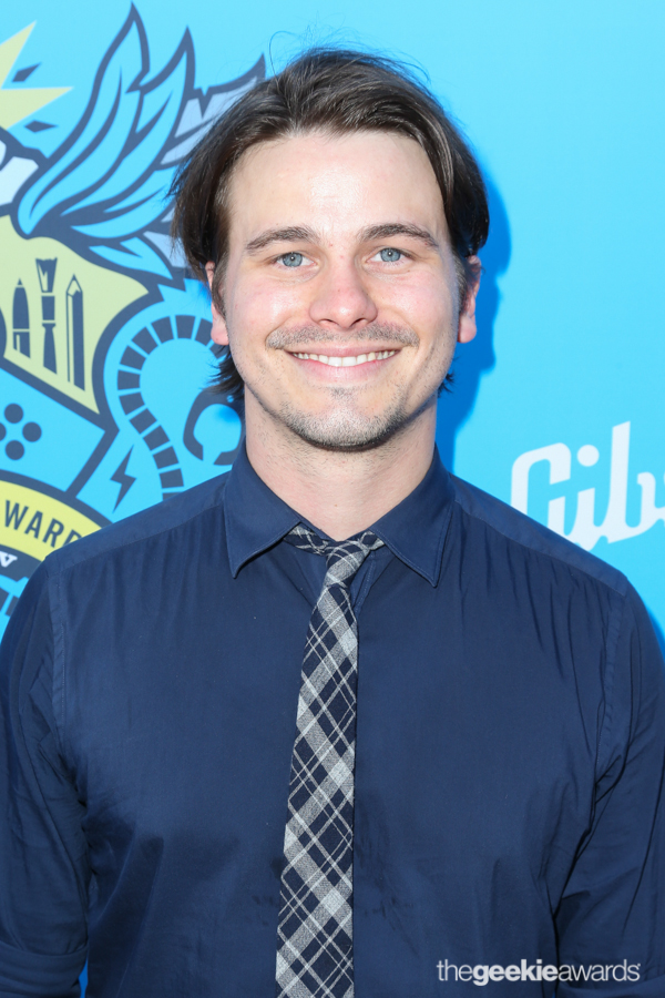 Jason Ritter attends the 2nd Annual Geekie Awards at The Avalon on Sunday, August 17, 2014 in Hollywood, California. (Photo by: Joe Lester/Pressline Photos)