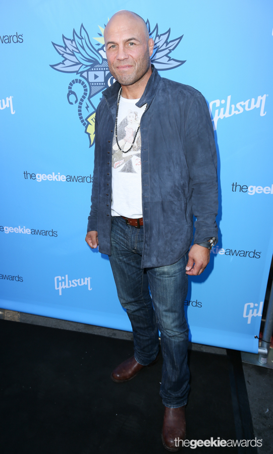 Randy Couture attends the 2nd Annual Geekie Awards at The Avalon on Sunday, August 17, 2014 in Hollywood, California. (Photo by: Joe Lester/Pressline Photos)