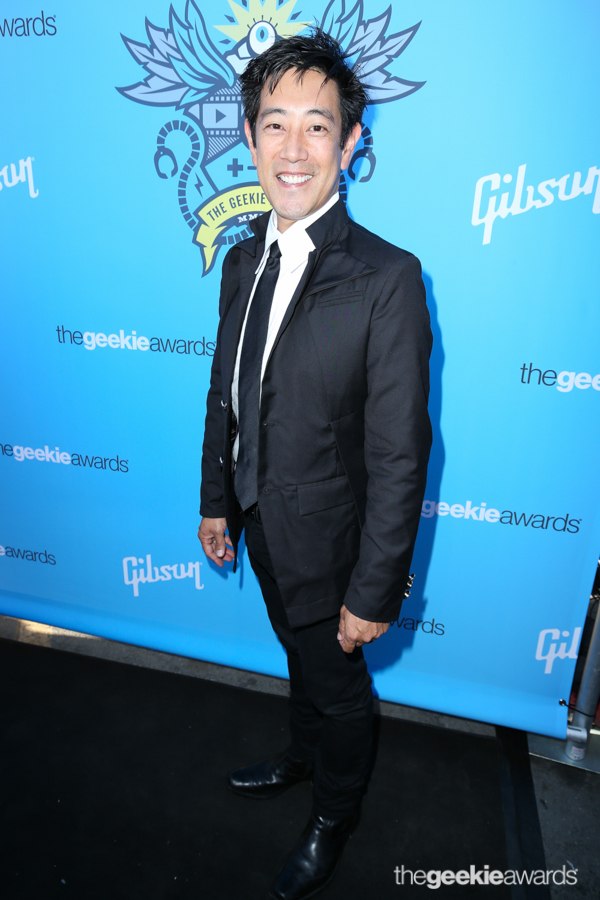 Grant Imahara attends the 2nd Annual Geekie Awards at The Avalon on Sunday, August 17, 2014 in Hollywood, California. (Photo by: Joe Lester/Pressline Photos)