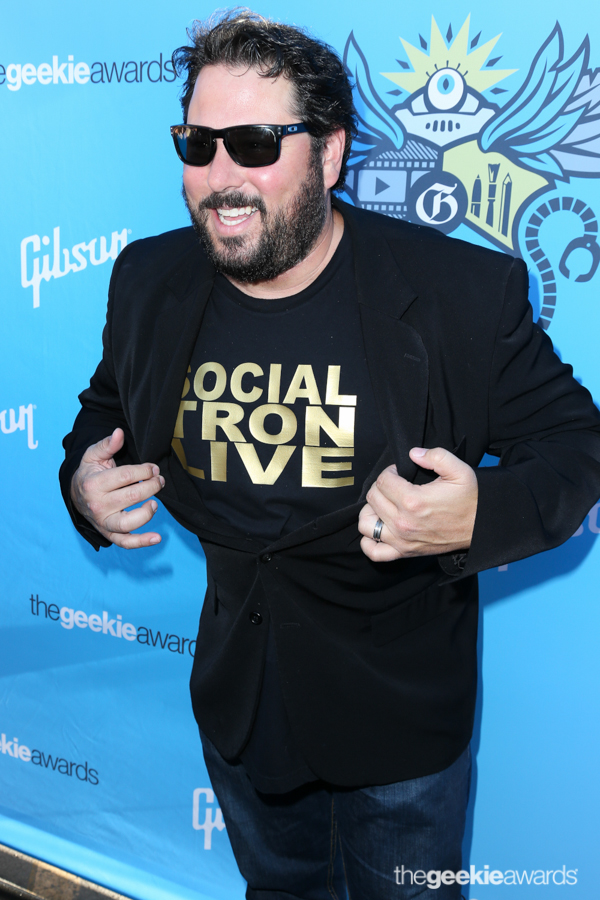 Greg Grunberg attends the 2nd Annual Geekie Awards at The Avalon on Sunday, August 17, 2014 in Hollywood, California. (Photo by: Joe Lester/Pressline Photos)