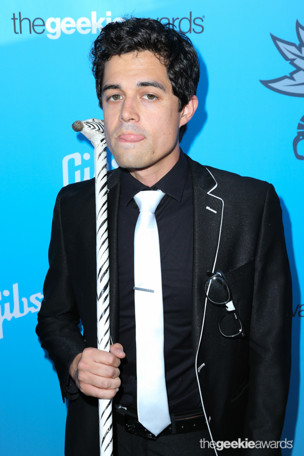 Host Khail Anonymous attends the 2nd Annual Geekie Awards at The Avalon on Sunday, August 17, 2014 in Hollywood, California. (Photo by: Joe Lester/Pressline Photos)