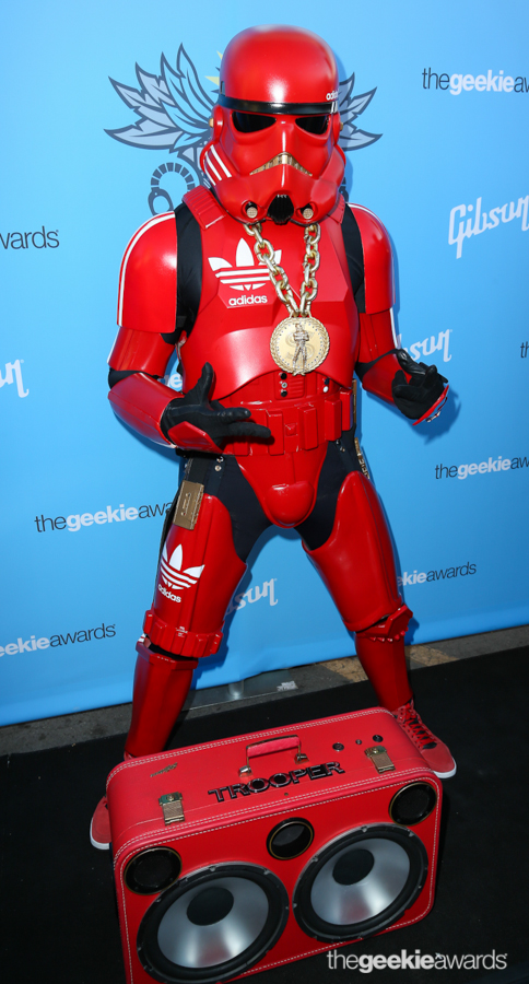 The Hip Hop Trooper attends the 2nd Annual Geekie Awards at The Avalon on Sunday, August 17, 2014 in Hollywood, California. (Photo by: Joe Lester/Pressline Photos)