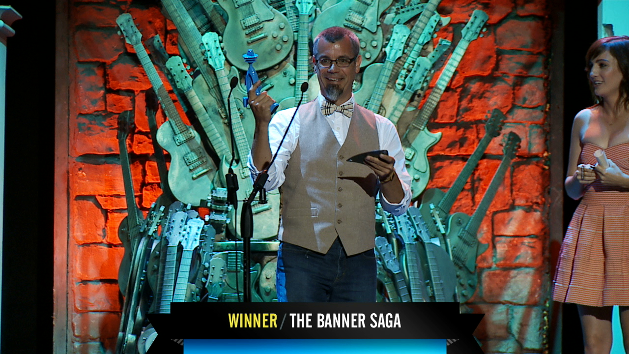 Indie Video Game Winner: The Banner Saga. 